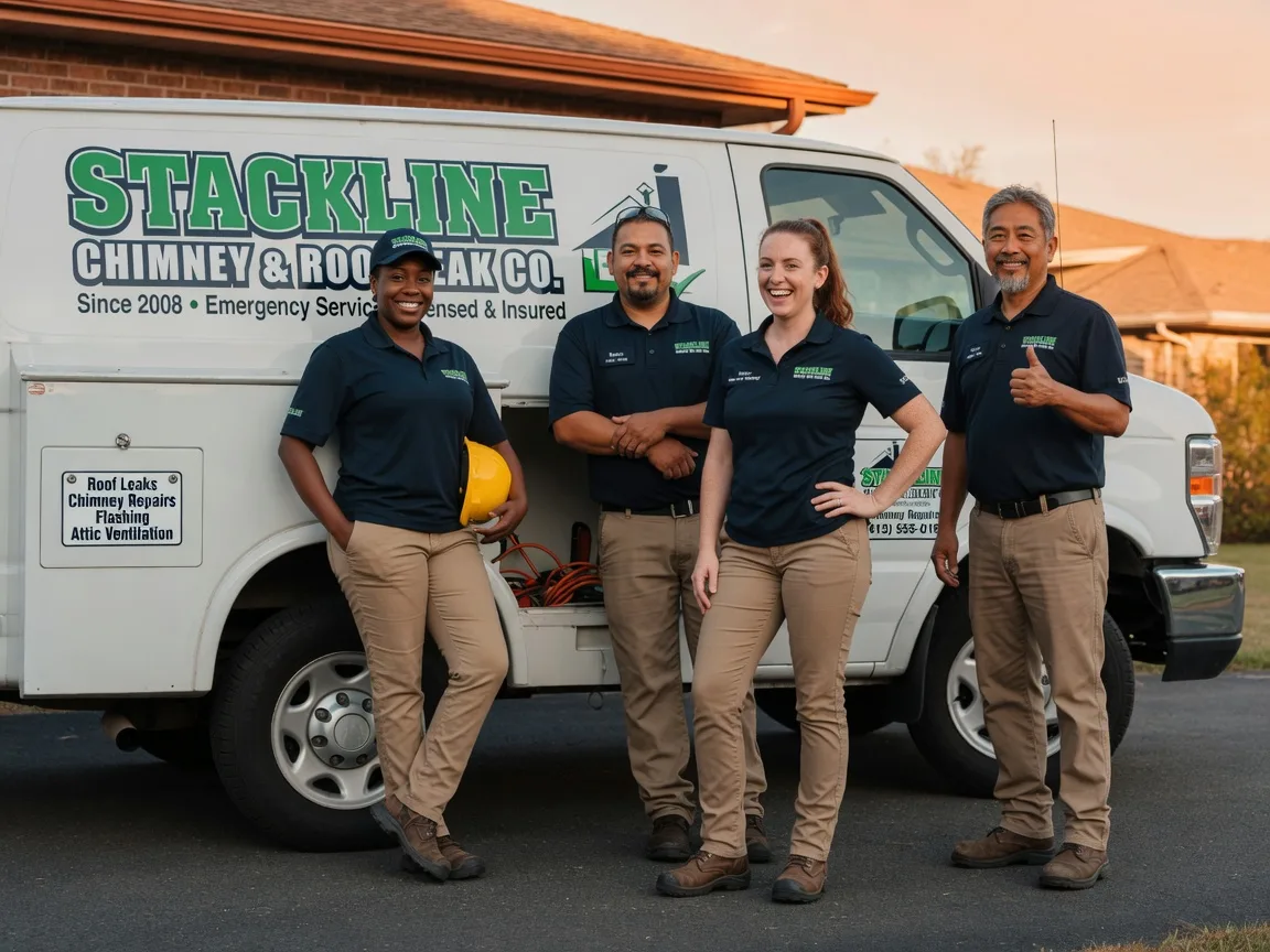 Chimney flashing repair company in Flom, MN